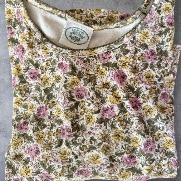 Laura Ashley Vintage Floral Cotton Tee XL – Romantic Cottagecore. - Picture 2 of 6